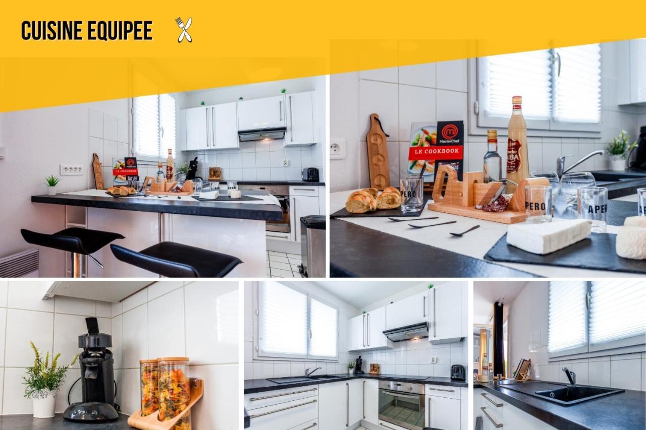Anja - Top Hote Paris - 6 Personnes Balcon Parking Saint-Denis  Eksteriør bilde